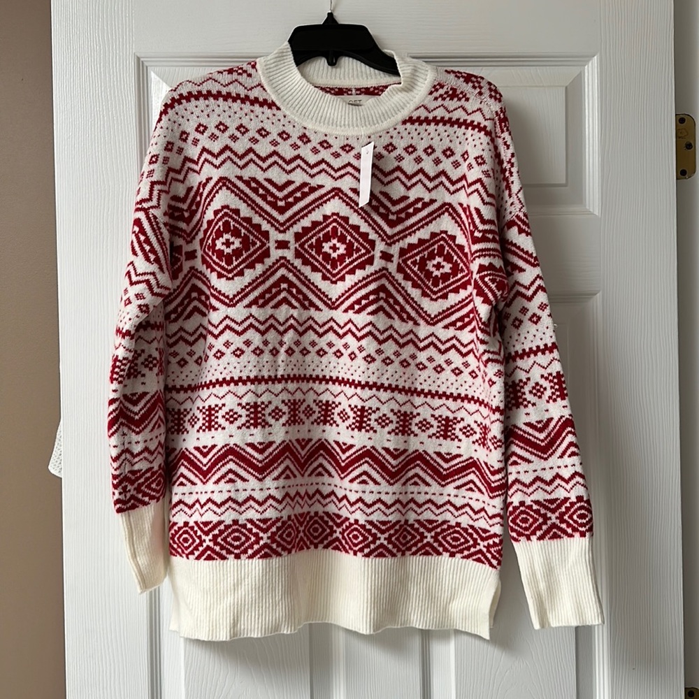 Loft holiday sweater